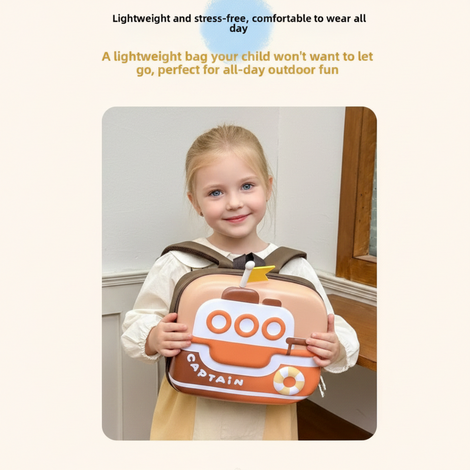 LittleCaptain – Roligt & praktiskt – Captain-ryggsäck