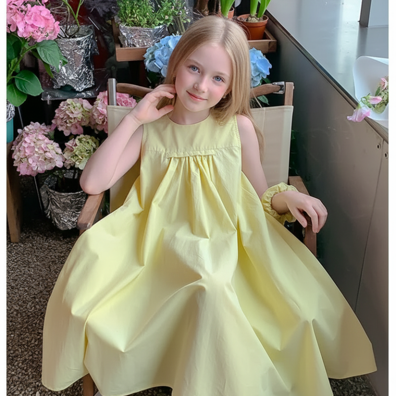 Summer Dress – Lätt & Sommarligt – Gul sommarklänning