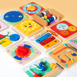 TinySkills – Kreativt & pedagogiskt – Montessori magnetisk aktivitetsbräda