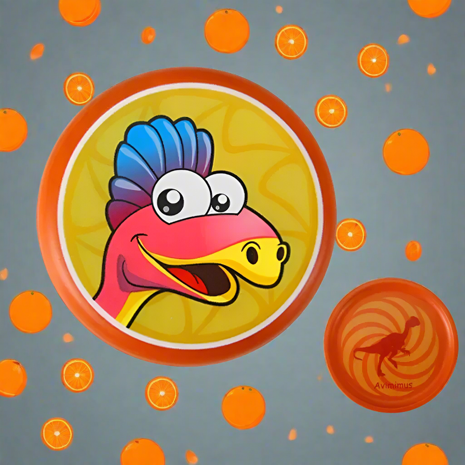 SkyDisk – Interaktivt & roligt – Dino Frisbee