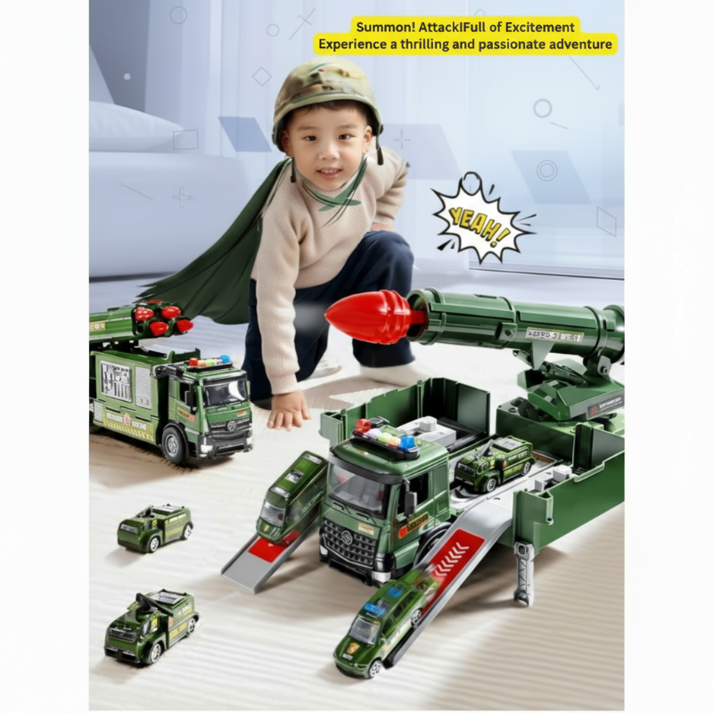 MegaTank – Tuff & innovativ – Militär lastbil