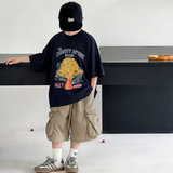MushroomPlay – Casual & Streetwear – Oversized T-shirt med svampmotiv