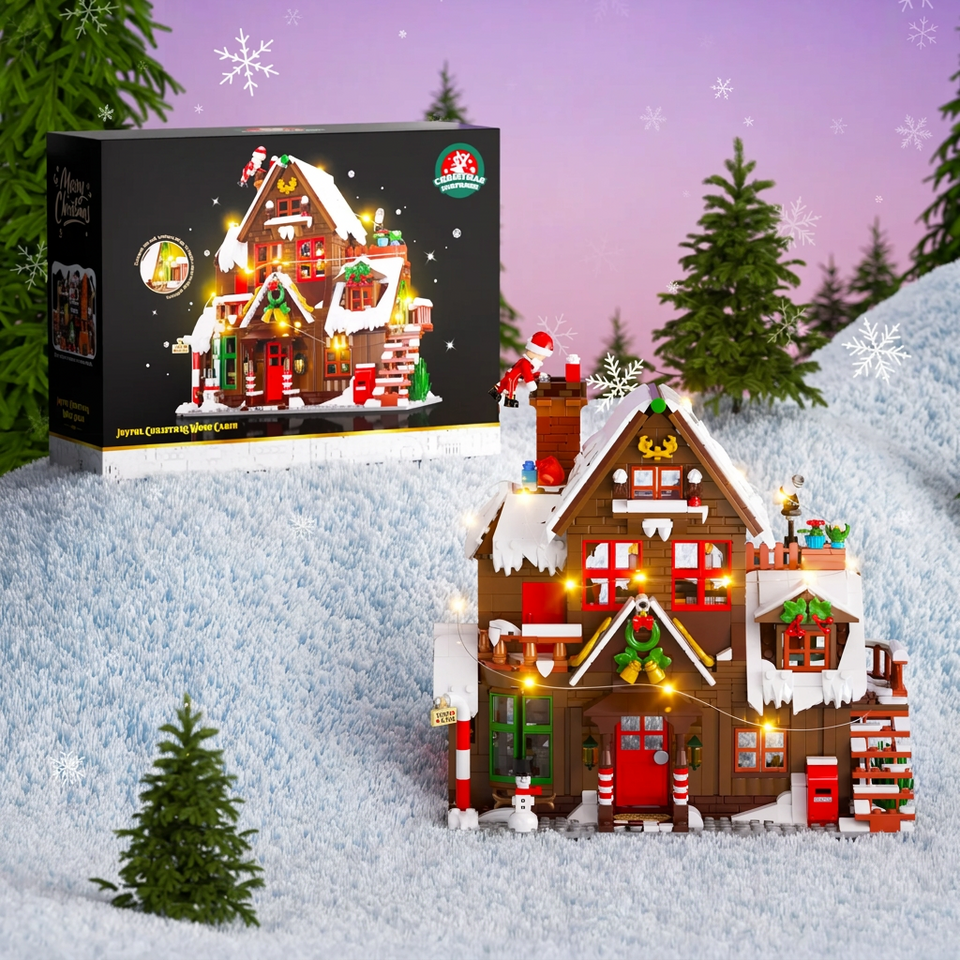ChristmasHome – Festligt & kreativt – Byggsats för julhus