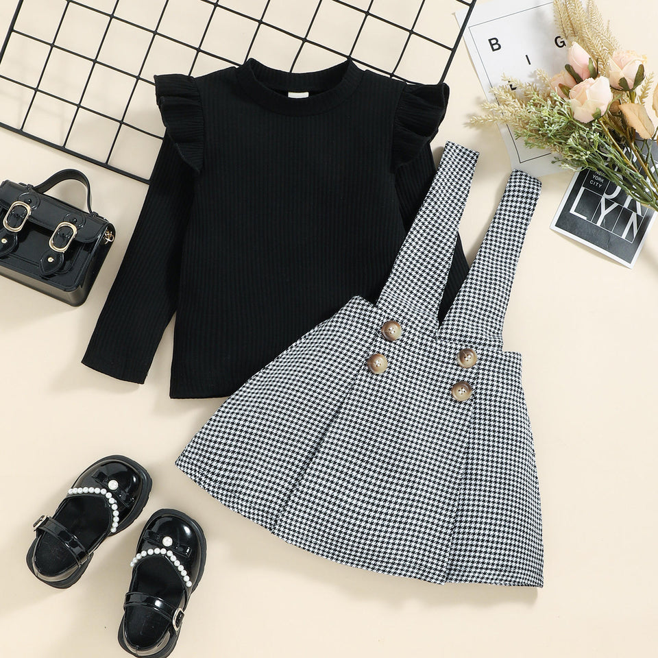Mini Fashion™ - Sött och stilfullt - Klänningsset i två delar
