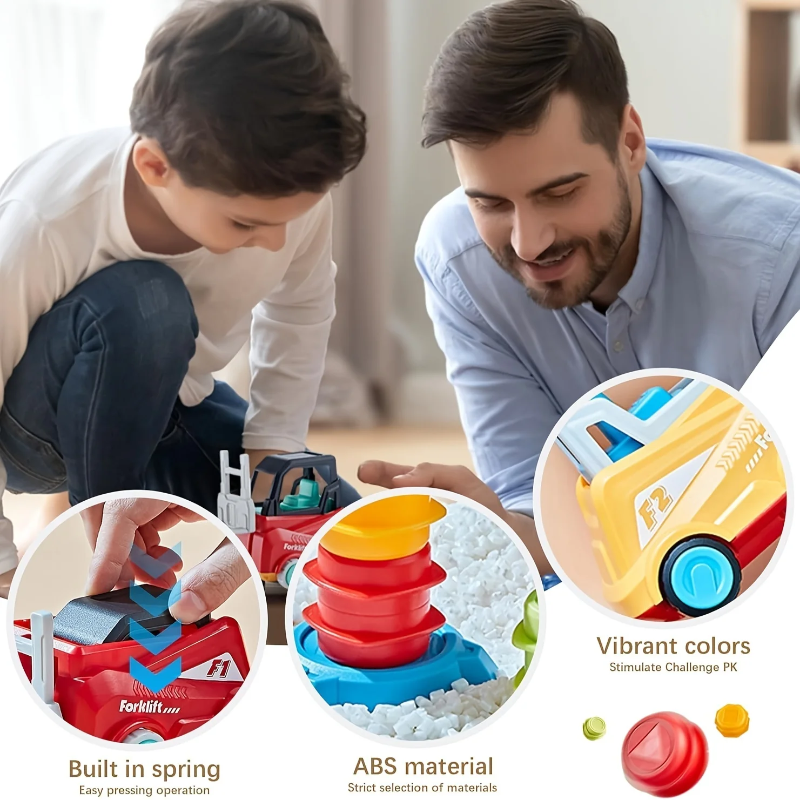 LittleBuilders – Interaktivt & säkert – Gaffeltruck-lekset