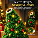 HolidayBeam – Festligt och stämningsfullt – USB-julprojektor med ljusmönster