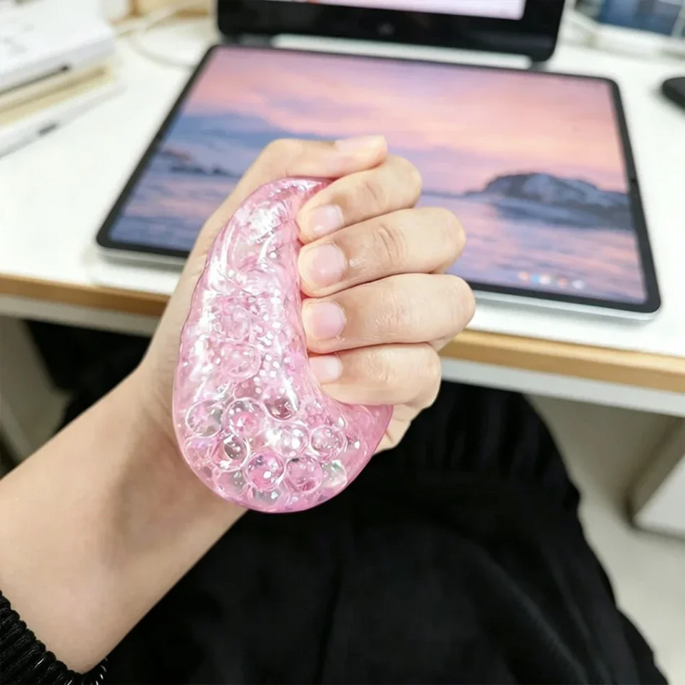 FunSquish – Färgglatt & glitterkul – Glitter-squishy-klumpar