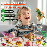 DinoWorld – Kreativt & realistiskt – Lekset med dinosauriehuvud