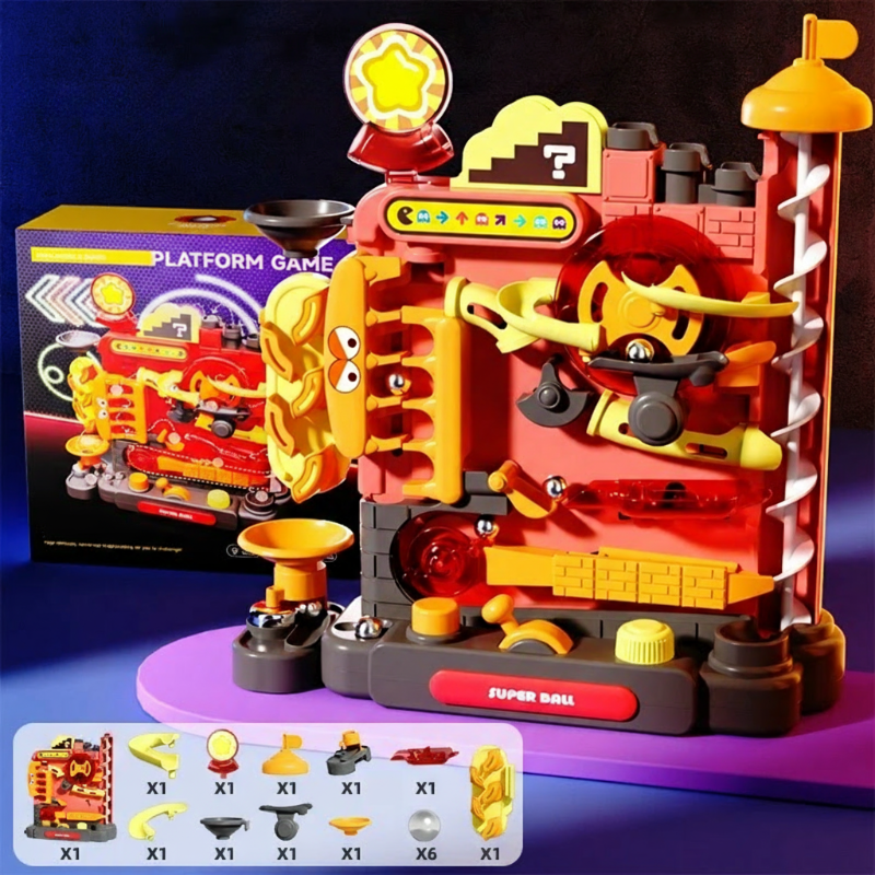 SmartTrack – Kreativt och lärorikt – Äventyrlig bana med bollar