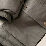 CozyTrend – Varm och elegant – Parkas vinterjacka med pälskrage