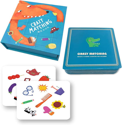 Crazy Matching™ - Pedagogisk minnesträning - Spel med minneskort