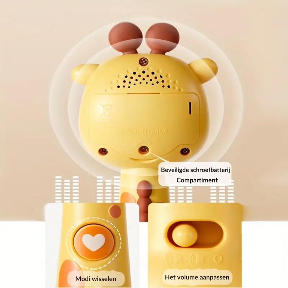 TinyZintuig – Säkert och lärorikt - skallra för sensorisk utveckling