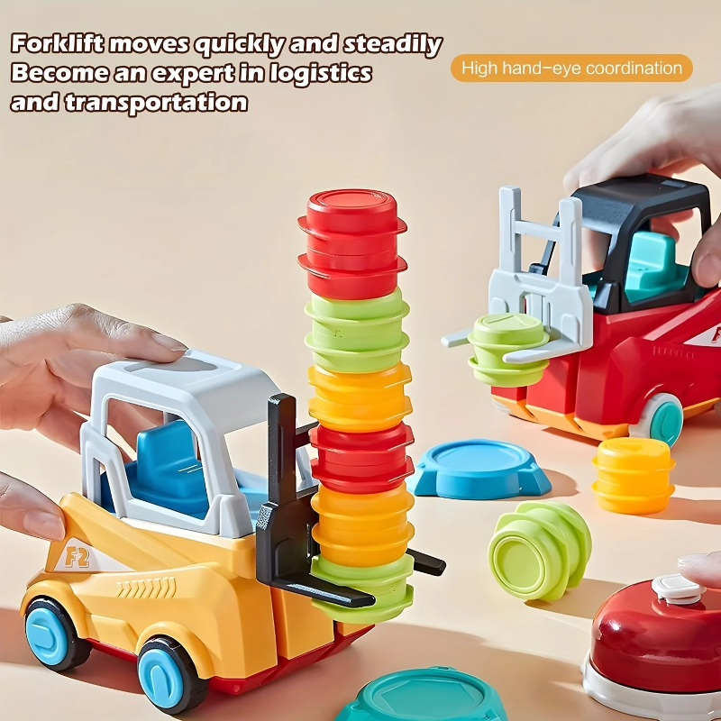 LittleBuilders – Interaktivt & säkert – Gaffeltruck-lekset
