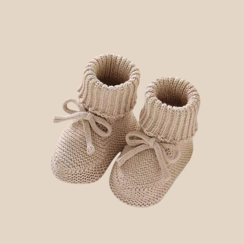 SnuggleSteps – Varma och mjuka – stickade babyskor