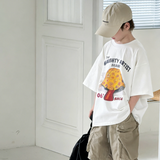 MushroomPlay – Casual & Streetwear – Oversized T-shirt med svampmotiv