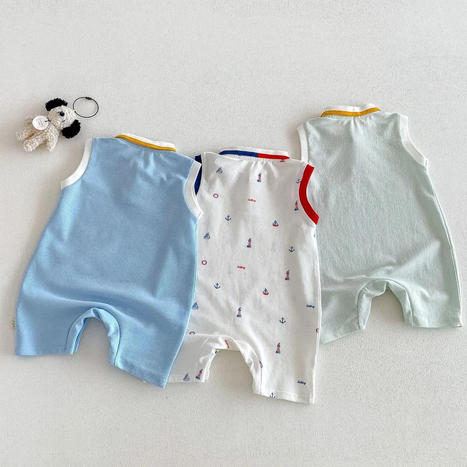 SunnyBaby – Bekväm och söt – Polo-body för spädbarn