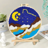 SoftLoop – Mjukt & kreativt – DIY Punch Needle Hemdekorationsset