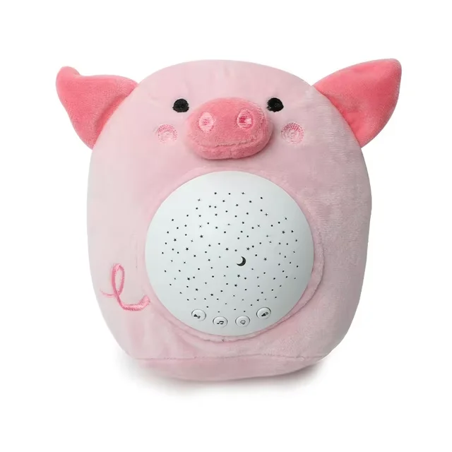 StarPlush – Mjuk & lugnande – gosedjur med nattlampa-projektor