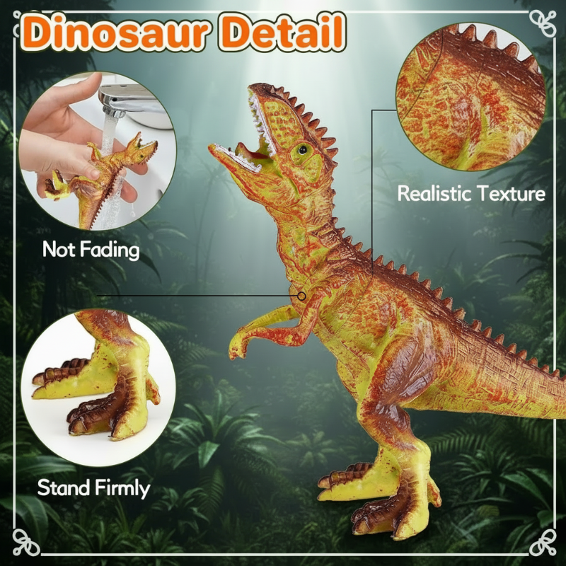 DinoWorld – Kreativt & realistiskt – Lekset med dinosauriehuvud