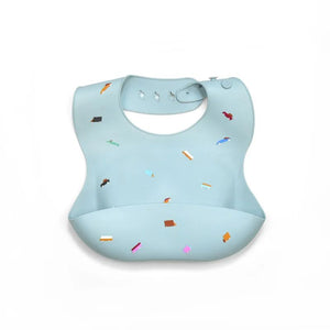 Silicone Bib - Vattentät och moderiktig - Babyhaklapp i silikon