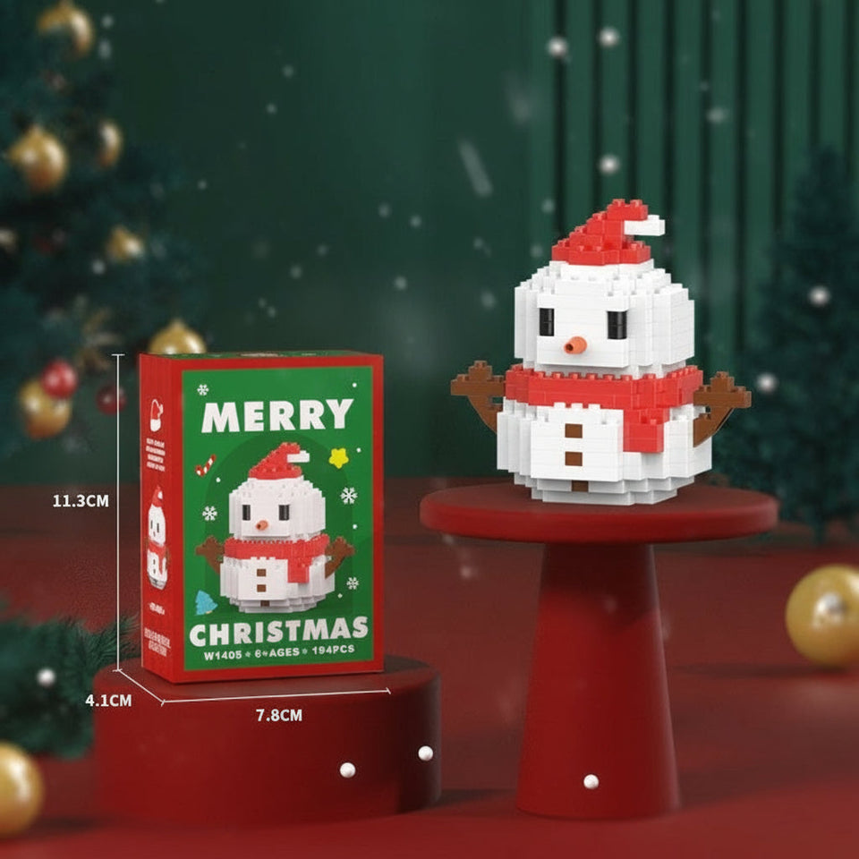 HolidayBlocks – Glada & dekorativa – Juliga minibyggklossar