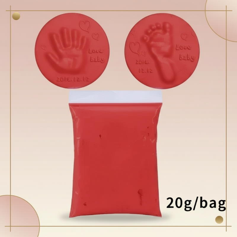 Baby Imprint Clay Kit – Minnen & Unikt – Lera-avtrycksset