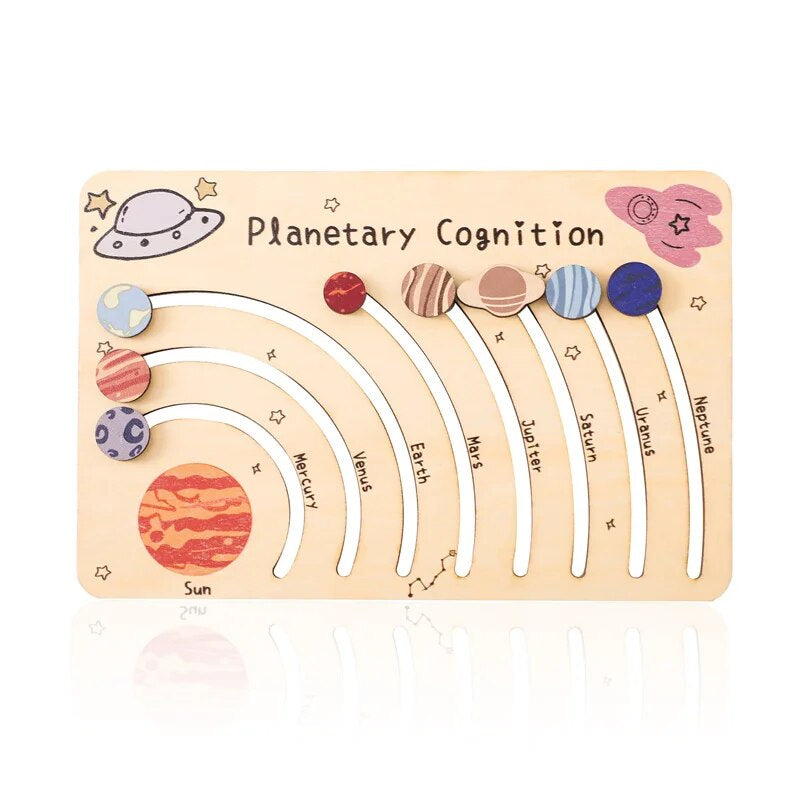 Planet Playboard™ - Roligt med planeter - Spelbräda