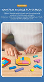 Logic Blocks™ – Färg & Kreativitet – Geometriska pussel