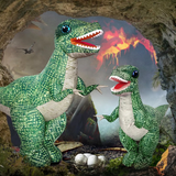MegaDino – Äventyrligt & interaktivt – Uppblåsbar RC-dinosaurie