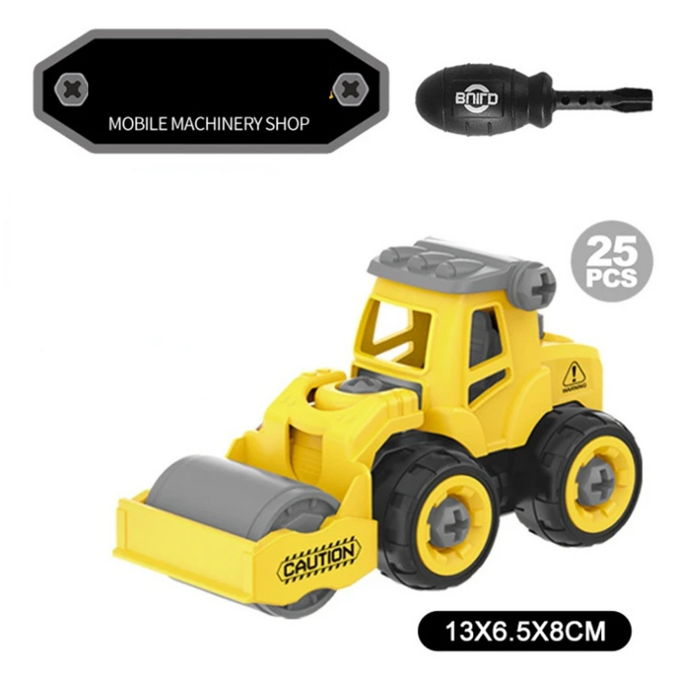 Construction Trucks™ - Teknik och fantasi med byggfordon - DIY-byggfordon