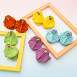 PlayfulToes – Färgglada & mjuka – korta barnstrumpor (5-pack)