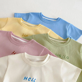 LittlePatch – Tecknad film & Roligt  – Barn-T-shirt med tecknade film-patchar