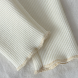 LittleAngel – Mjukt & elegant – Babyset med tröja och byxor med resår