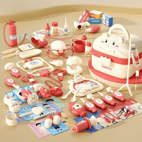 Hippo Doctors Set™ - Minidoktorer i aktion - Doktorsset leksak
