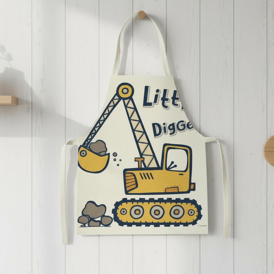 MiniChef™ – Lekfull & Fläckavvisande – Barnförkläde