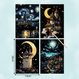 GlowArt – Glow-in-the-dark – Skrapkortsset