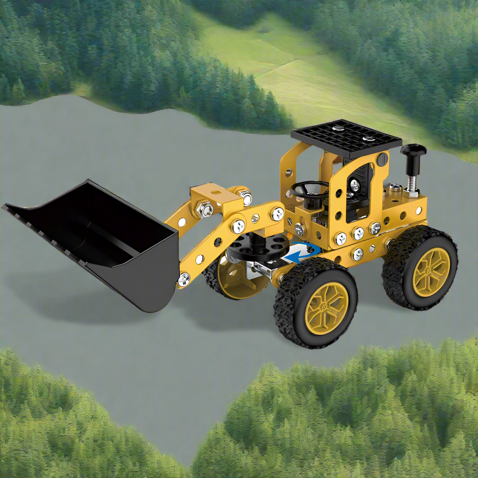 MetalBuild – Tufft & pedagogiskt – Konstruktionsfordonsset