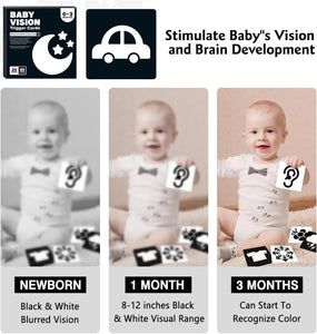 VisionBook – Utbildande & lärorikt – Babykognitionskortbok