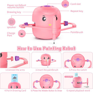 Sketch Pal™ – Interaktiv och rolig - ritande robotleksaker