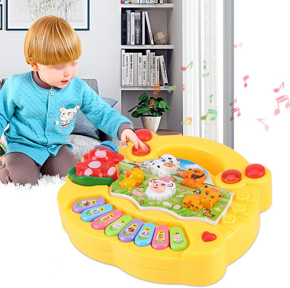 Kids Musical Piano™ - Musikskoj med djur- Leksakspiano