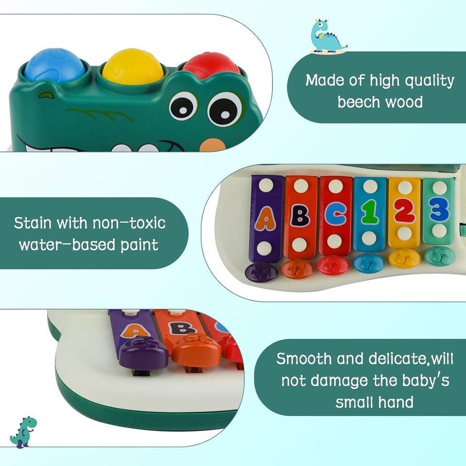 GatorBeats – Musikalisk & rolig – Hamer Xylofon Leksak