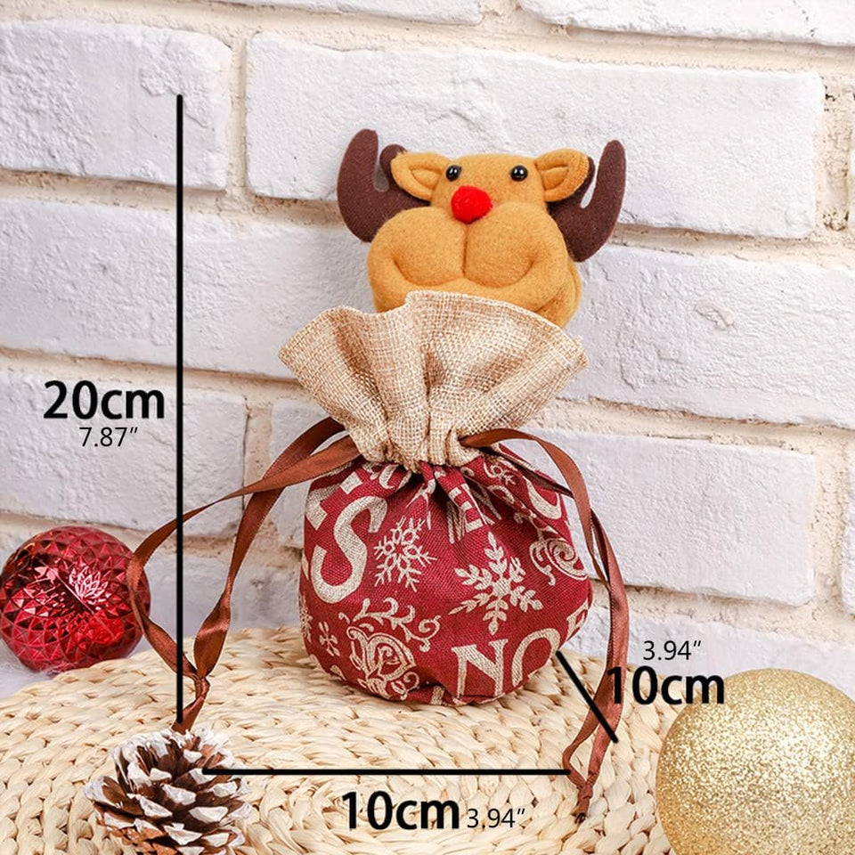 MerryBags – Lyxiga & återanvändbara – festliga julklappspåsar