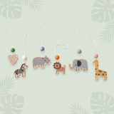 Wooden Baby Rattle Toy – Sensorisk & säker – Babygym