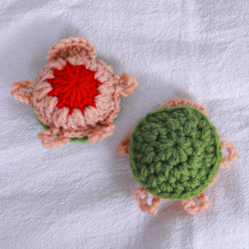 Turtle Crochet Memory Game™ - Träna minnet - Sköldpadda memoryspel