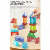 MagniCube – Kreativt & pedagogiskt – Magnetiskt byggklossar Set