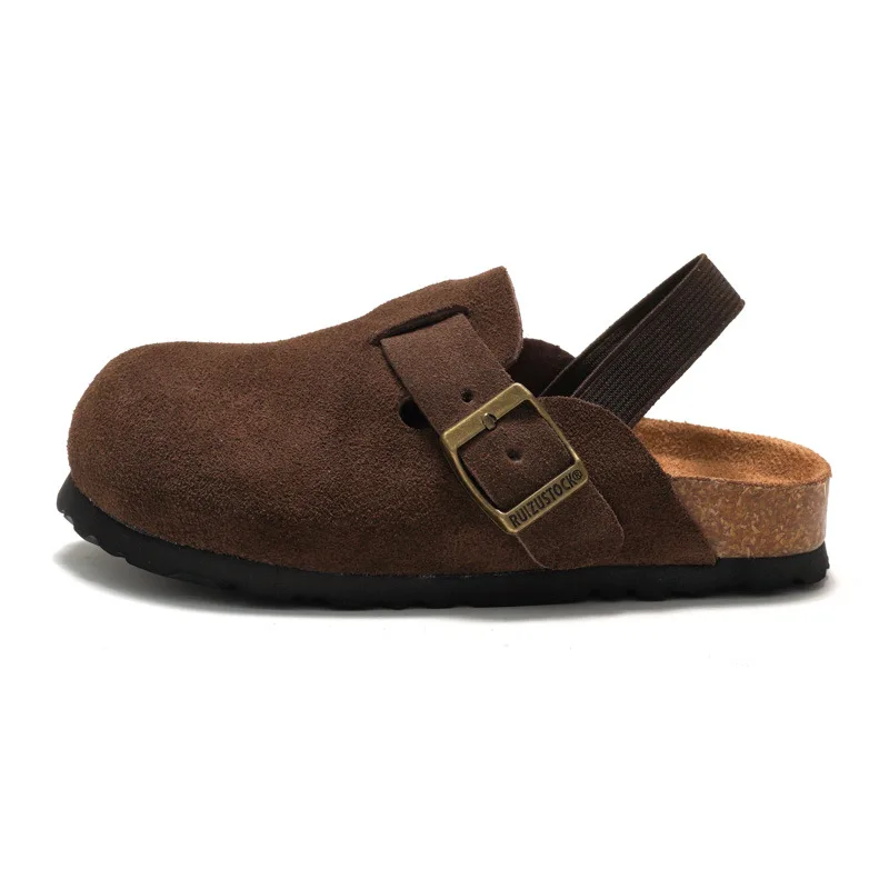 LittleWalk – Bekväma & trendiga – sandaler i mocka