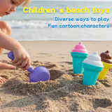 BeachFun – Sandlek & Kreativitet – Strand- och glasskop-lekset