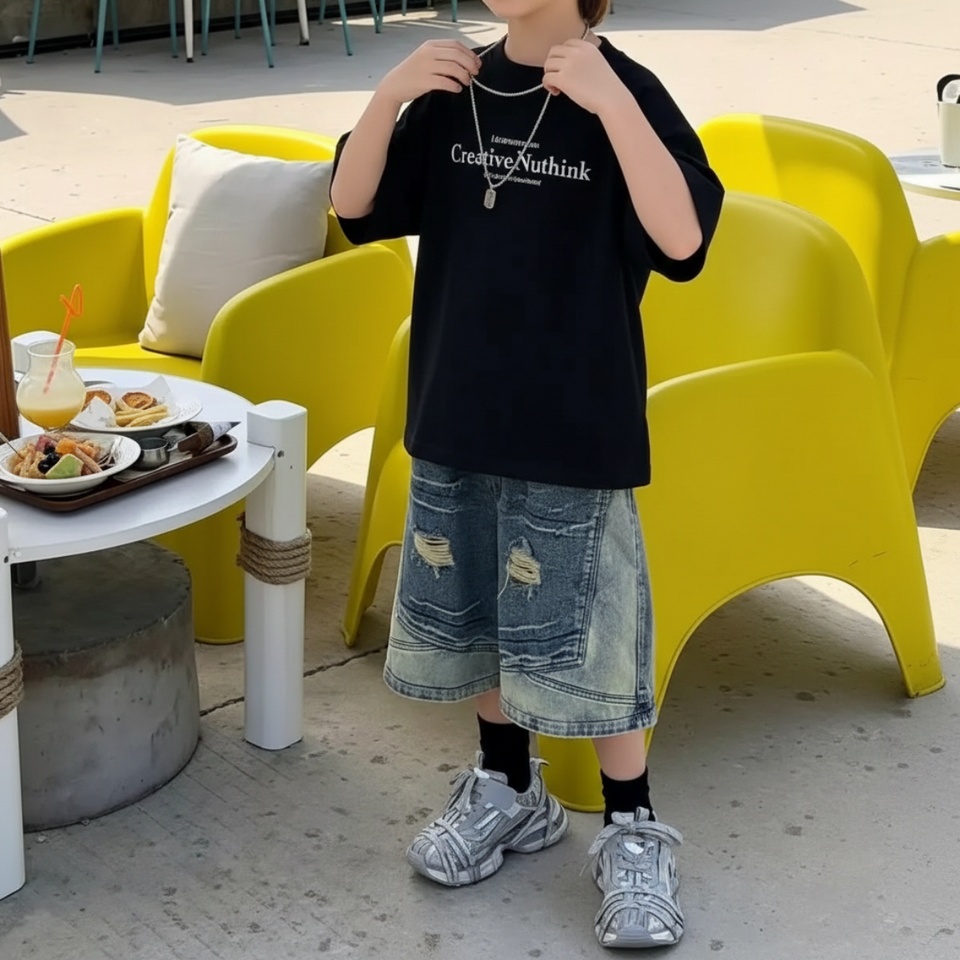 MiniStyle – Kvalitet & stil – ”Creative Nuthink”-T-shirt