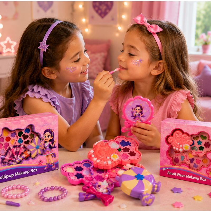 Make-Up Playset™ - Säker och stimulerar kreativiteten - Magisk sminkning
