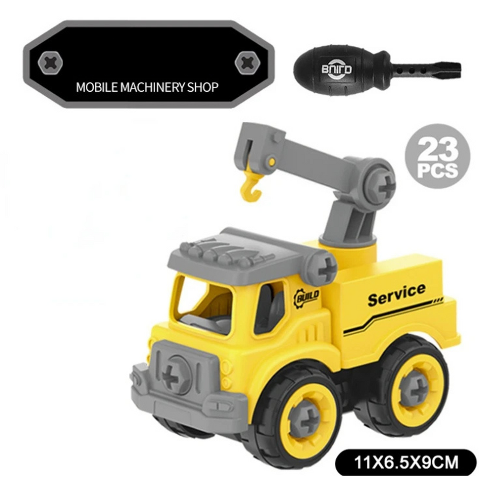 Construction Trucks™ - Teknik och fantasi med byggfordon - DIY-byggfordon